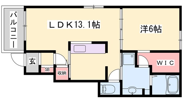 アーディ　ヴィラⅠの物件間取画像